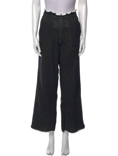 Undercover Striped Straight Leg Pants