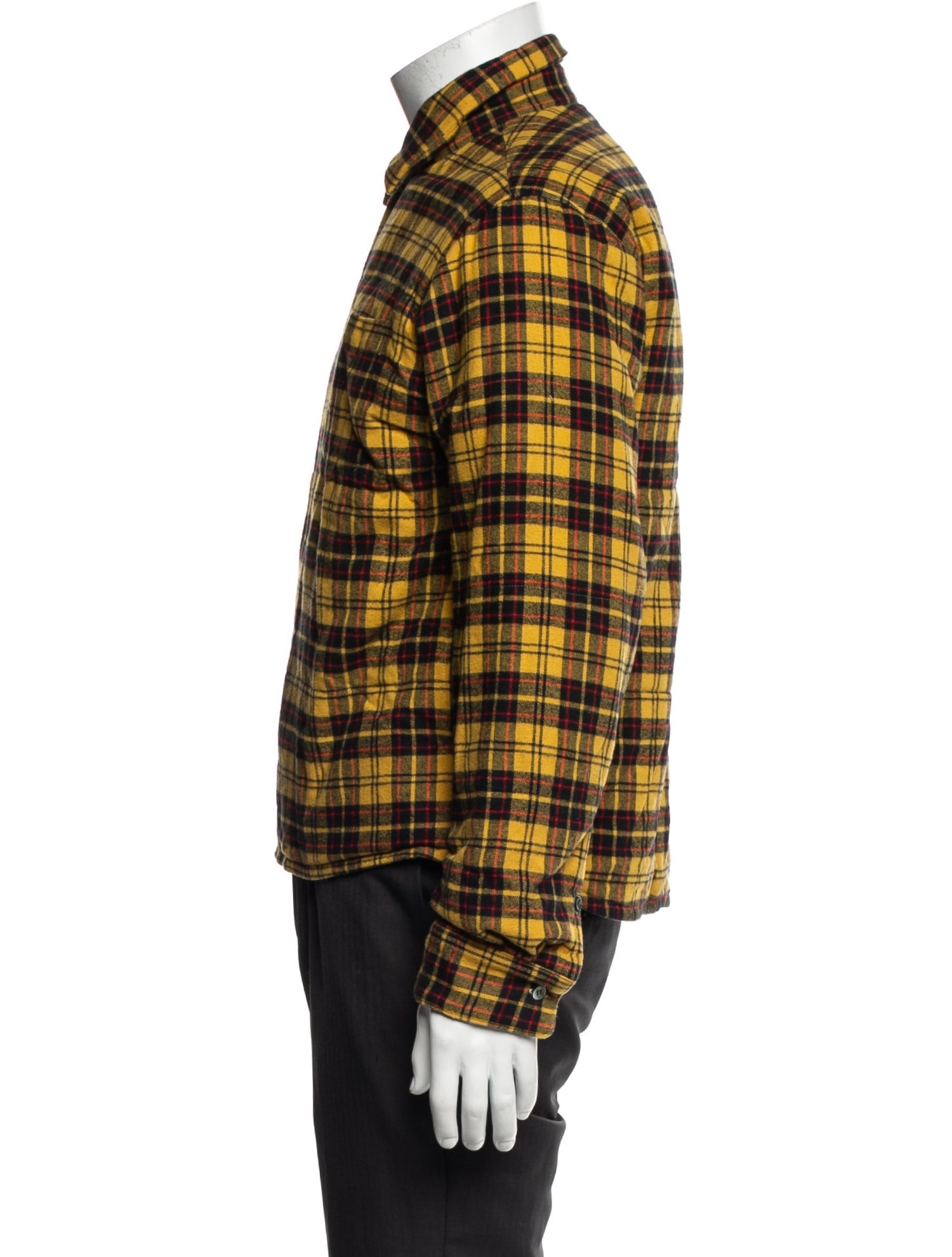 Undercover Plaid Print Trucker Jacket