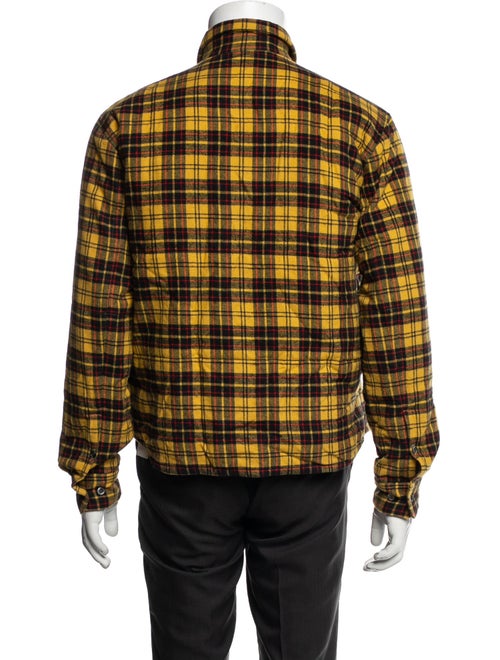Undercover Plaid Print Trucker Jacket