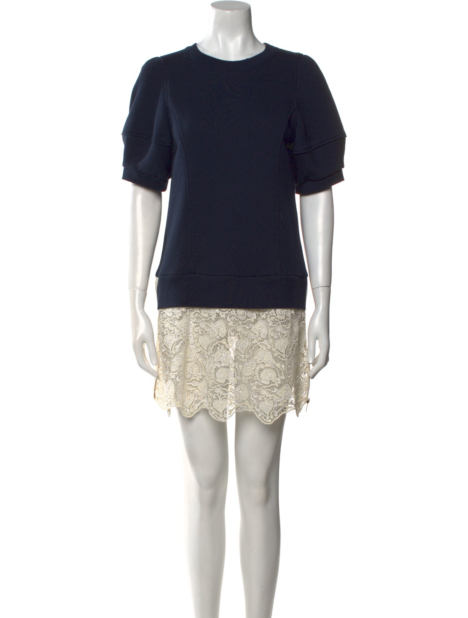 Undercover Crew Neck Mini Dress