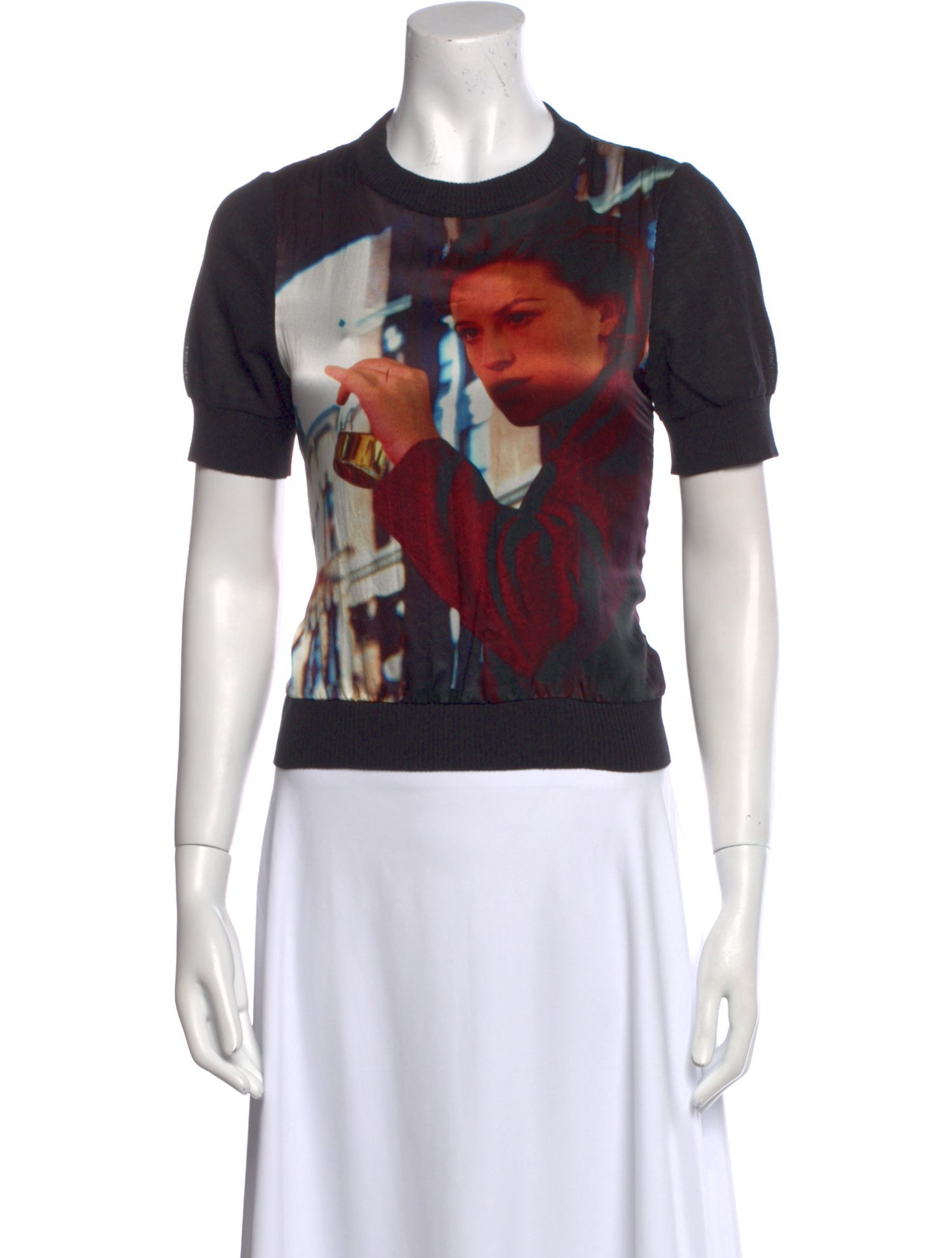 Undercover Silk Printed Sweater