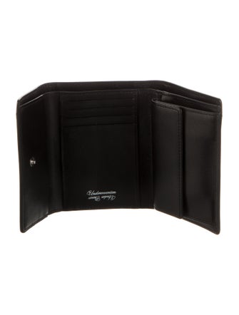 Undercover Leather Printed Compact Wallet