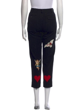 Undercover Silk Straight Leg Pants