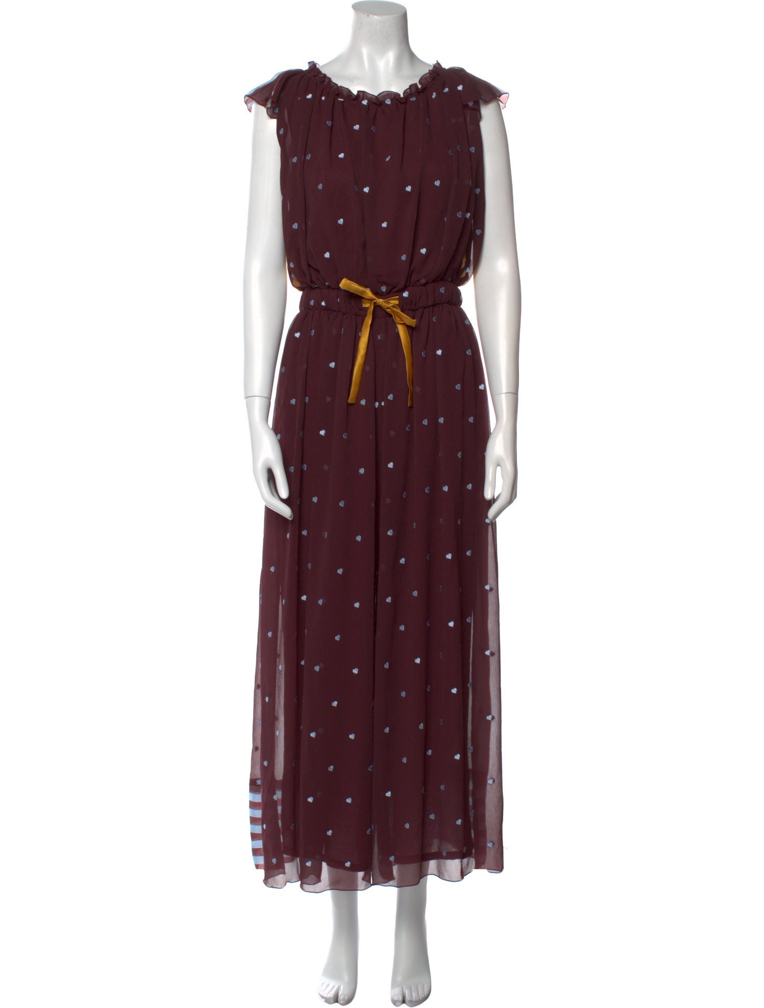 Undercover Printed Scoop Neck Jumpsuit