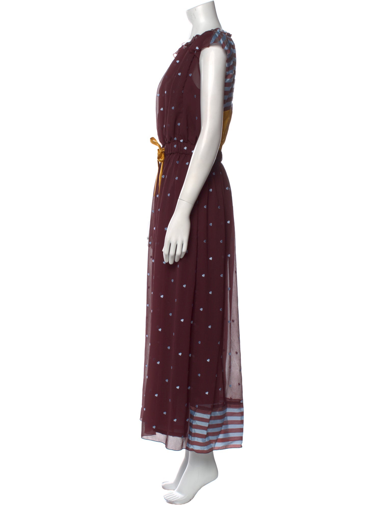 Undercover Printed Scoop Neck Jumpsuit