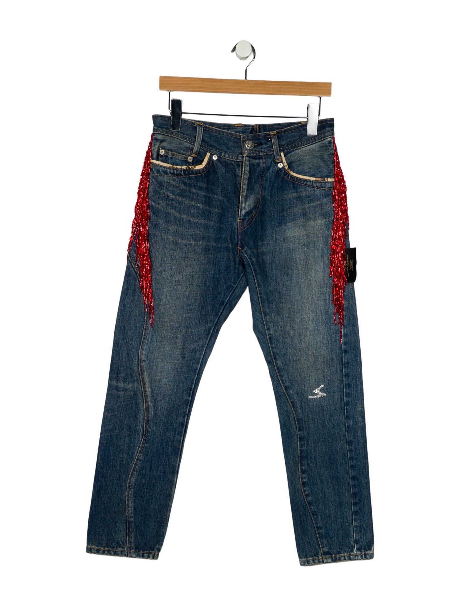 Undercover Mid-Rise Straight Leg Jeans w/ Tags