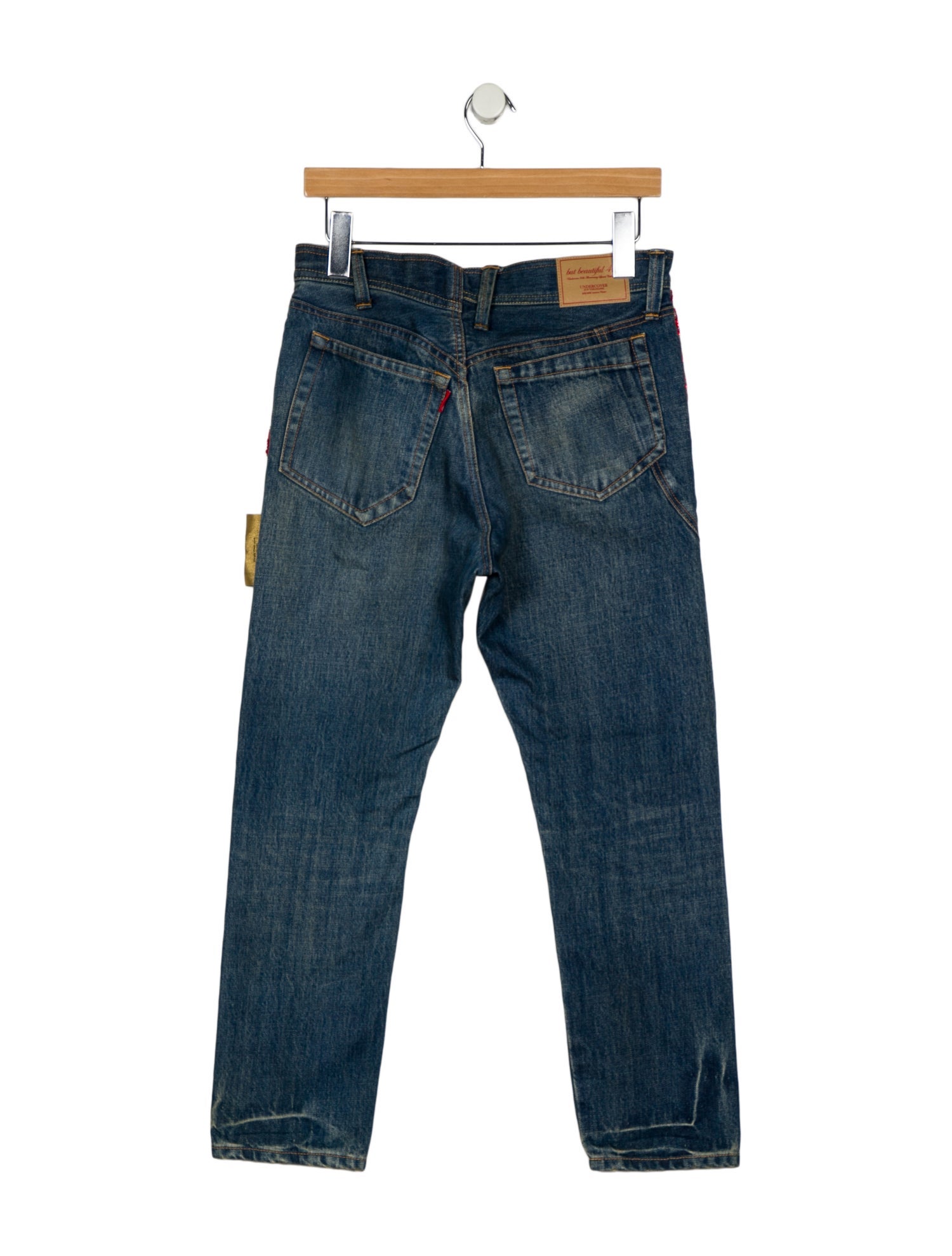 Undercover Mid-Rise Straight Leg Jeans w/ Tags