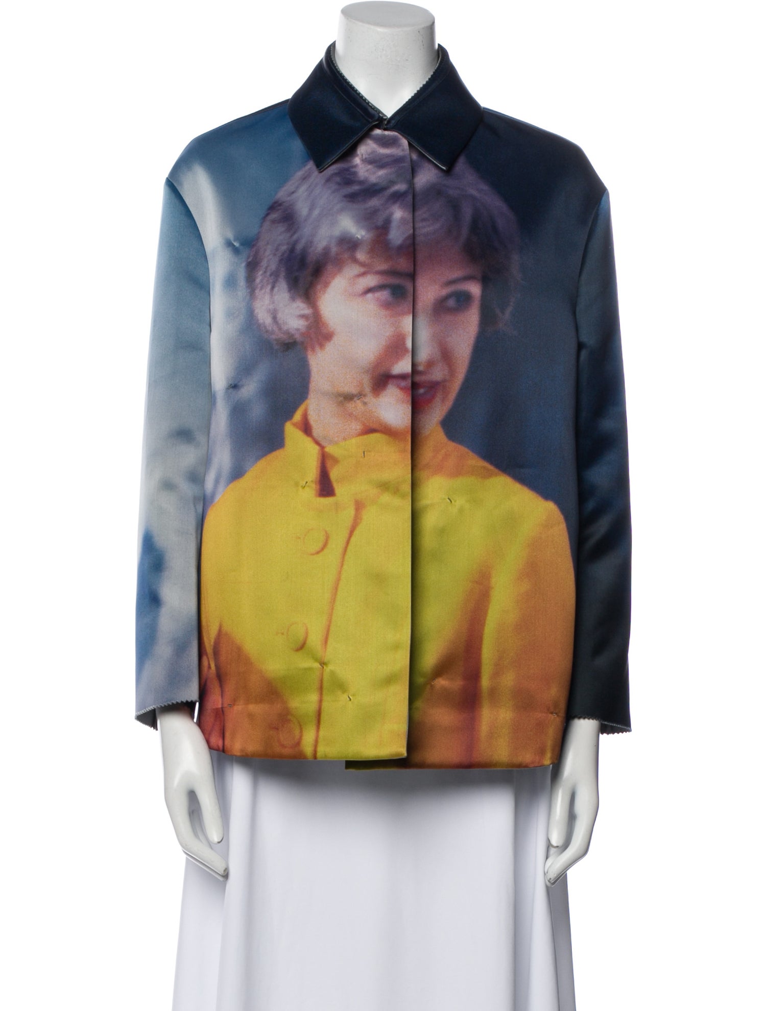 Undercover Tie-Dye Print Denim Jacket