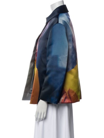 Undercover Tie-Dye Print Denim Jacket