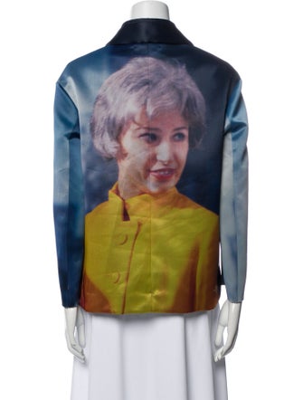 Undercover Tie-Dye Print Denim Jacket