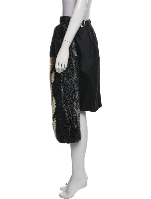 Undercover Printed Knee-Length Skirt