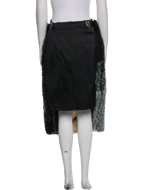 Undercover Printed Knee-Length Skirt