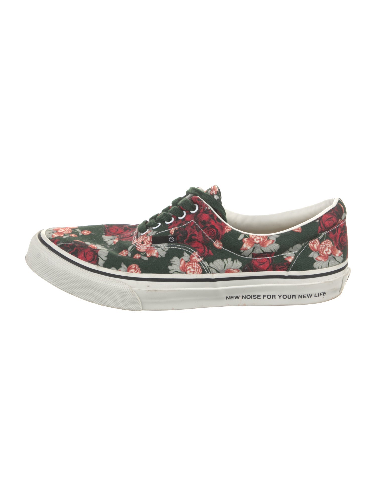 Undercover Canvas Floral Print Sneakers