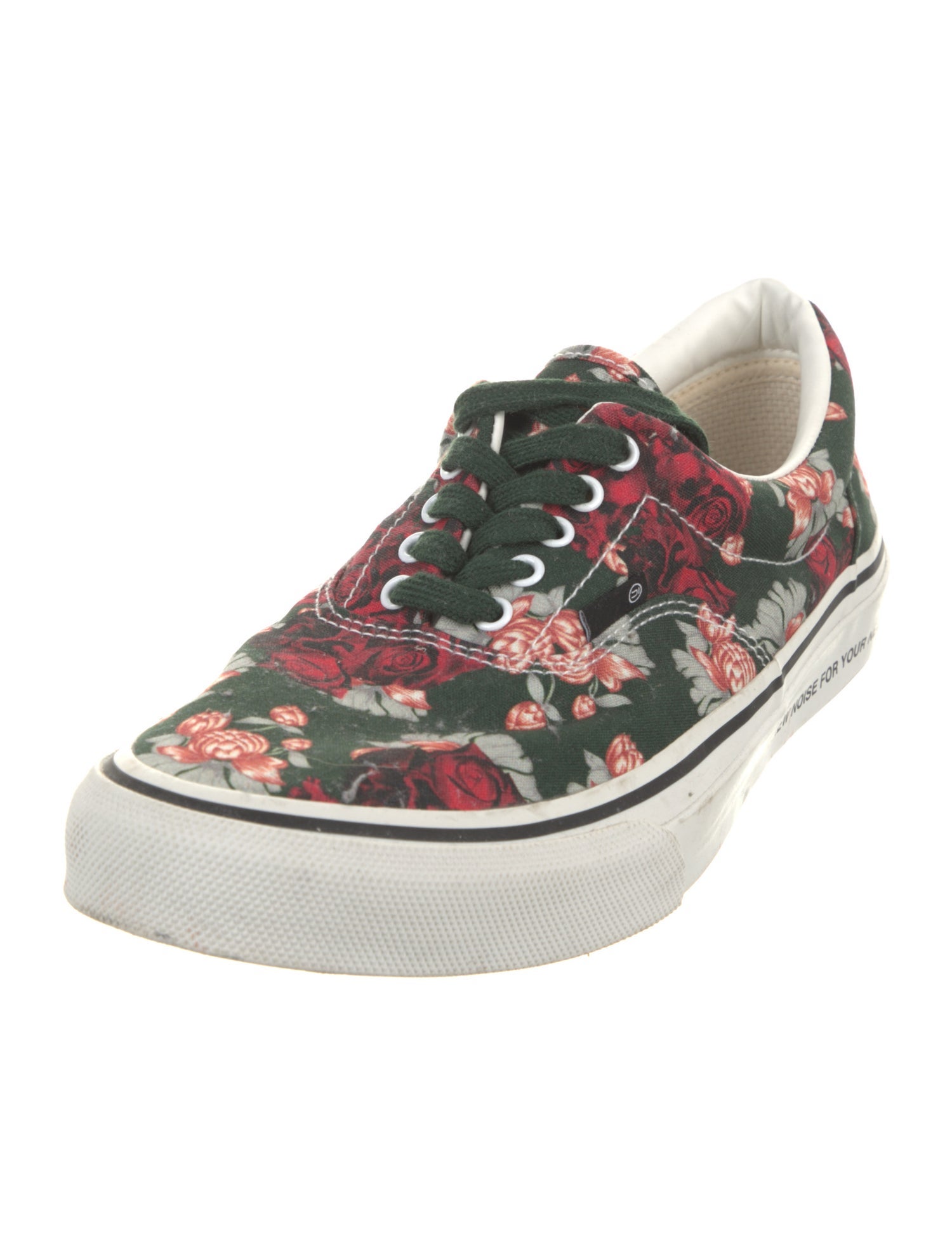 Undercover Canvas Floral Print Sneakers