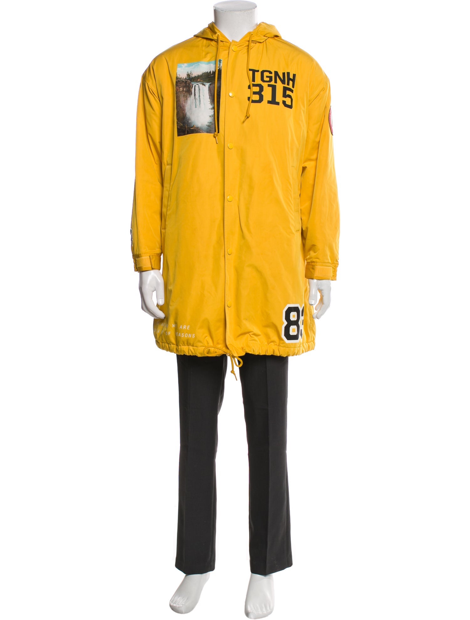 Undercover Graphic Print Parka