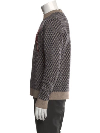 Undercover Wool Printed Pullover