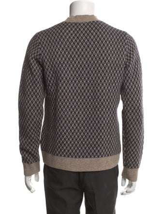 Undercover Wool Printed Pullover