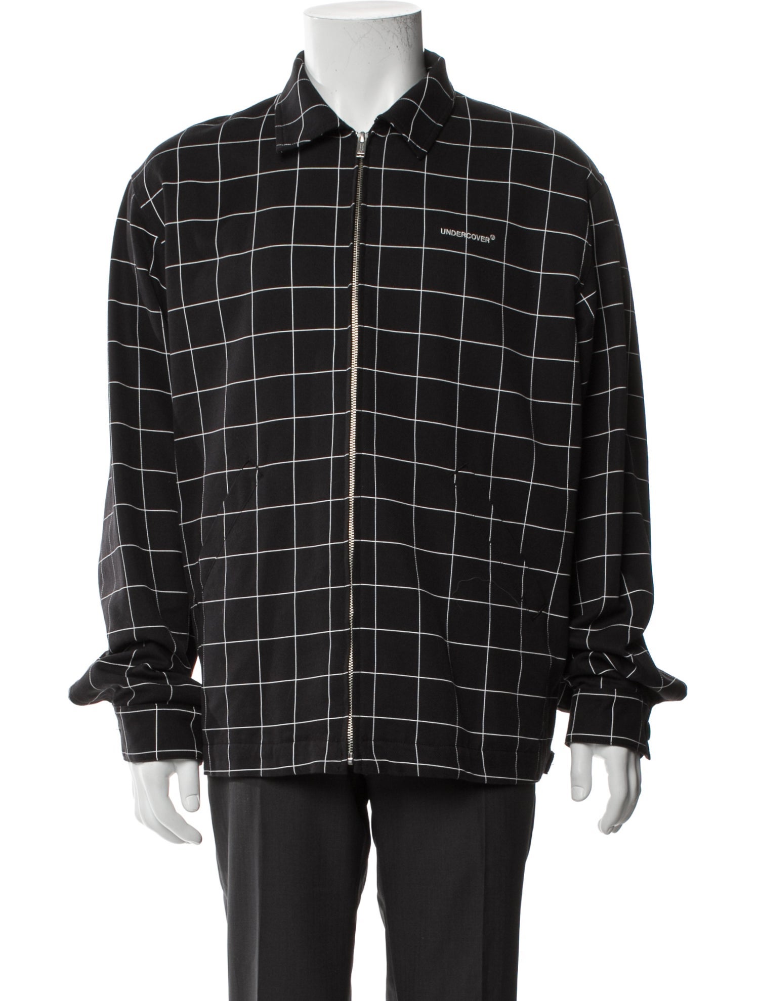 Undercover Plaid Print Jacket