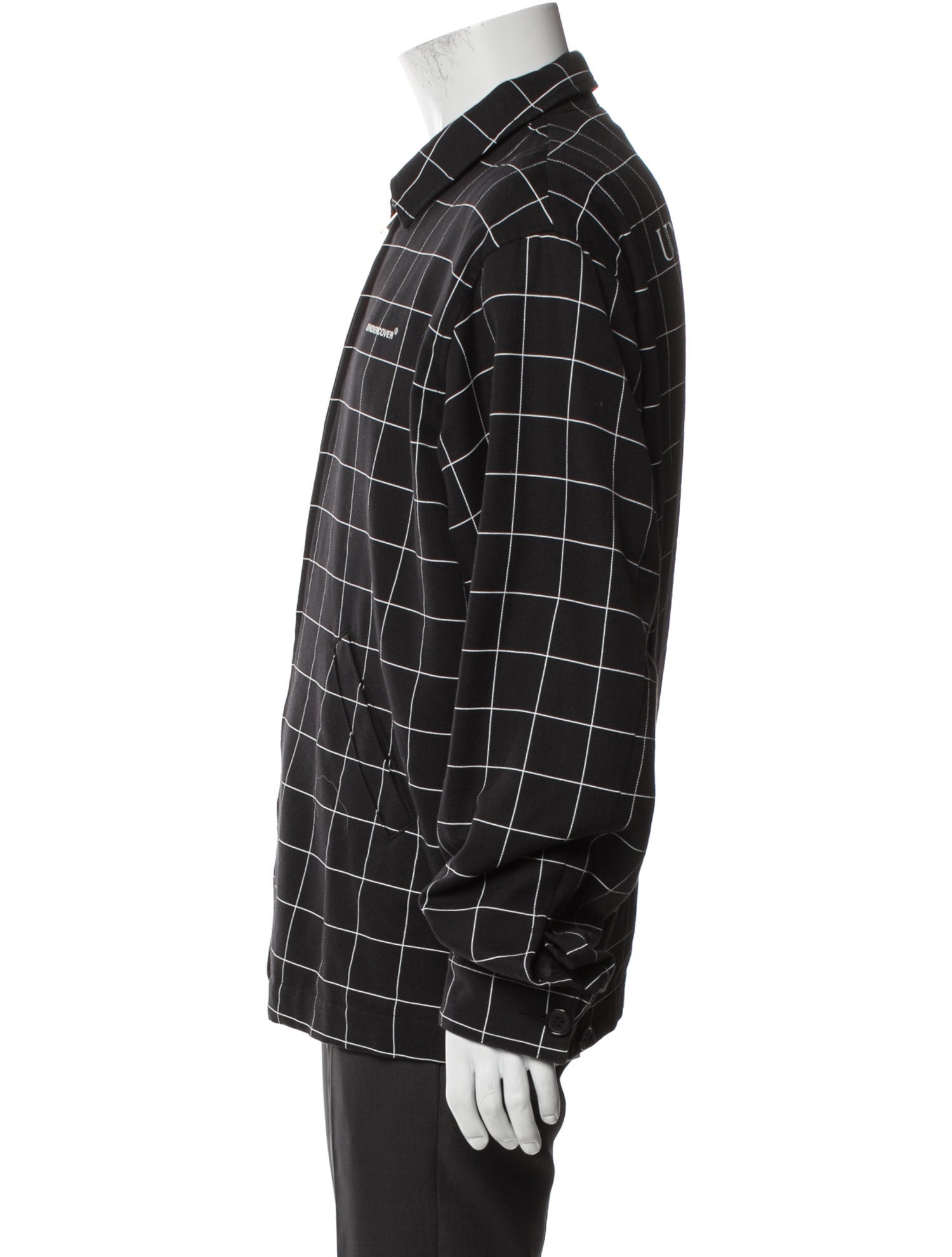 Undercover Plaid Print Jacket
