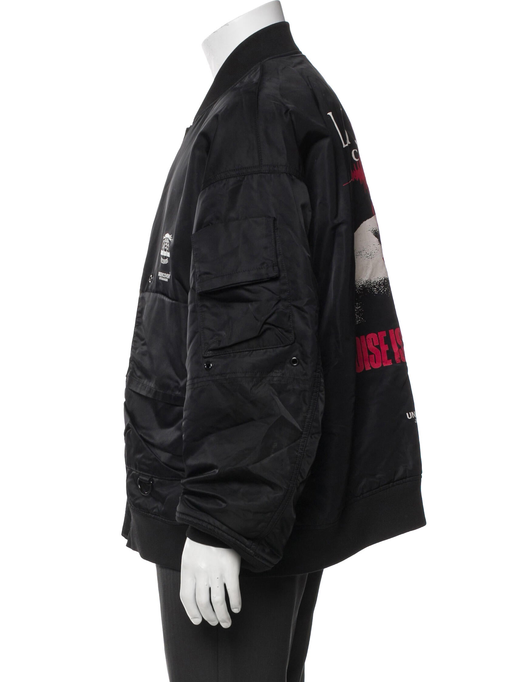 Undercover Graphic Print Bomber Jacket