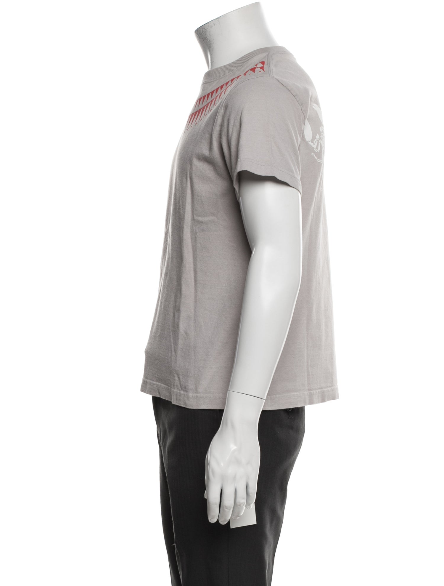 UNDERCOVER Tシャツ M グレー GIZ NECK T-SHIRT Undercover 2015 Giz/Scorpion T-Shirt - Grey T-Shirts, Clothing