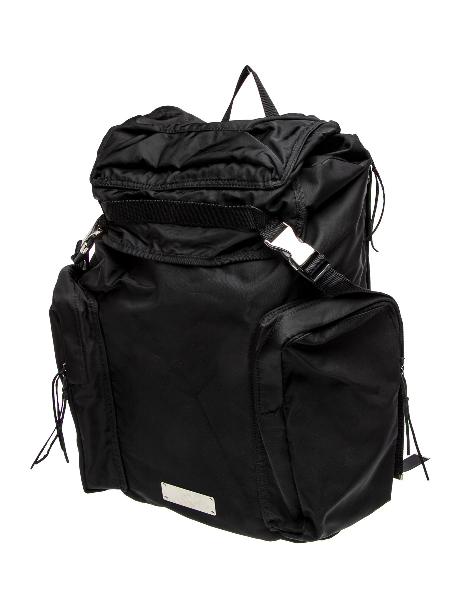 Wtaps Nylon Silver-Toned Backpack - Black Backpacks, Bags