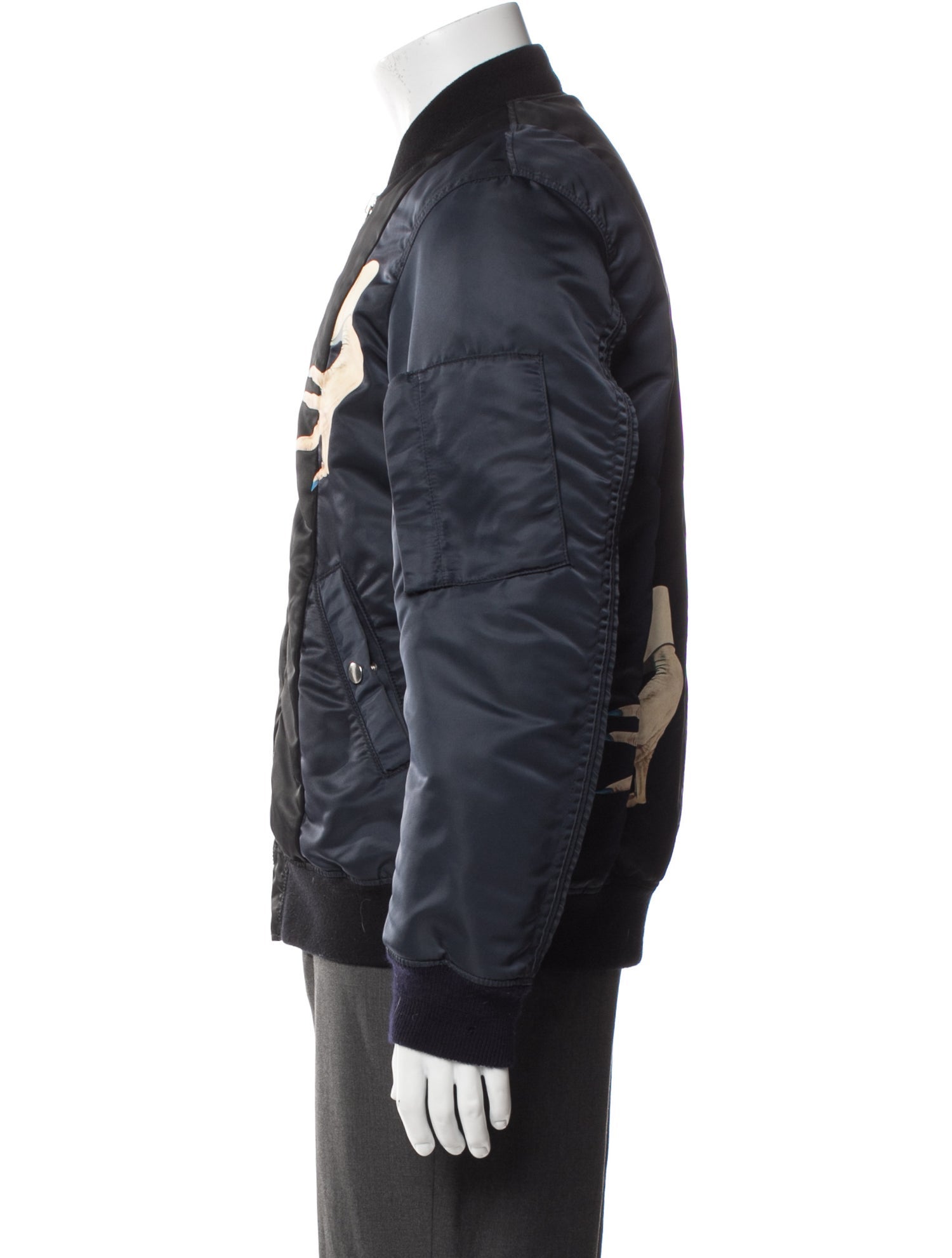 Acne Studios Makio Bomber Jacket w/ Tags - Black Outerwear
