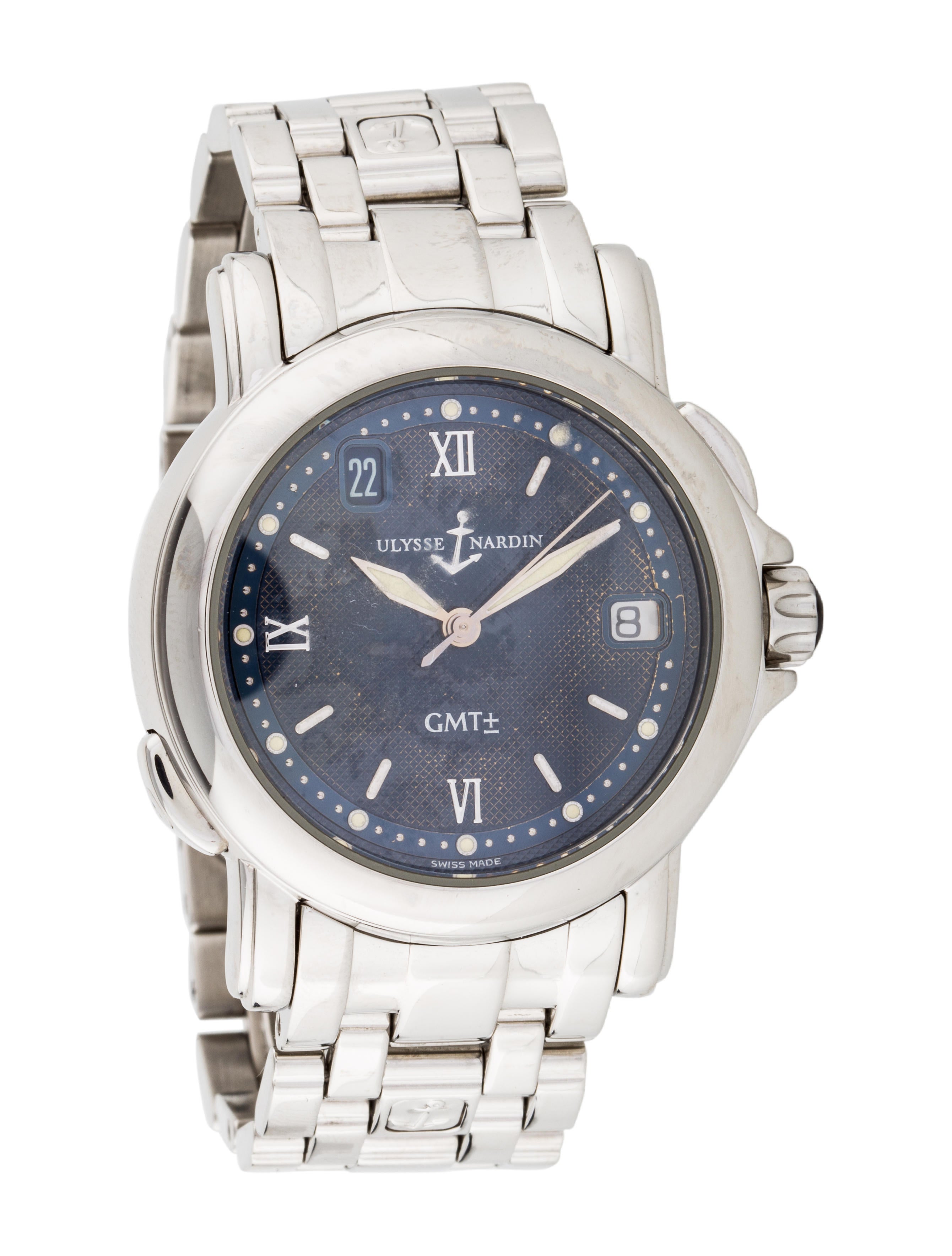 ulysse nardin san marco gmt watch