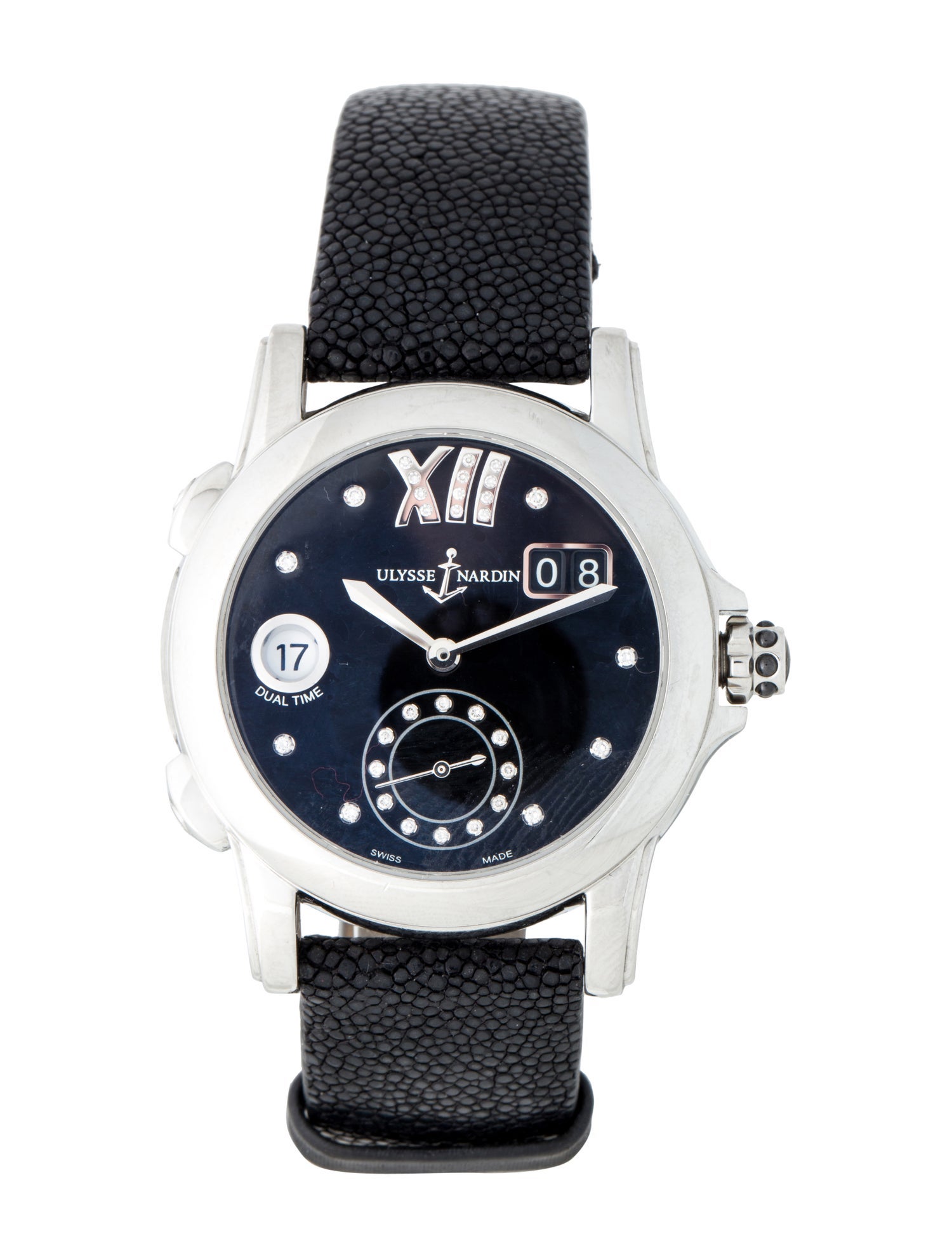 Ulysse Nardin Classic Dual Time Ladies Watch