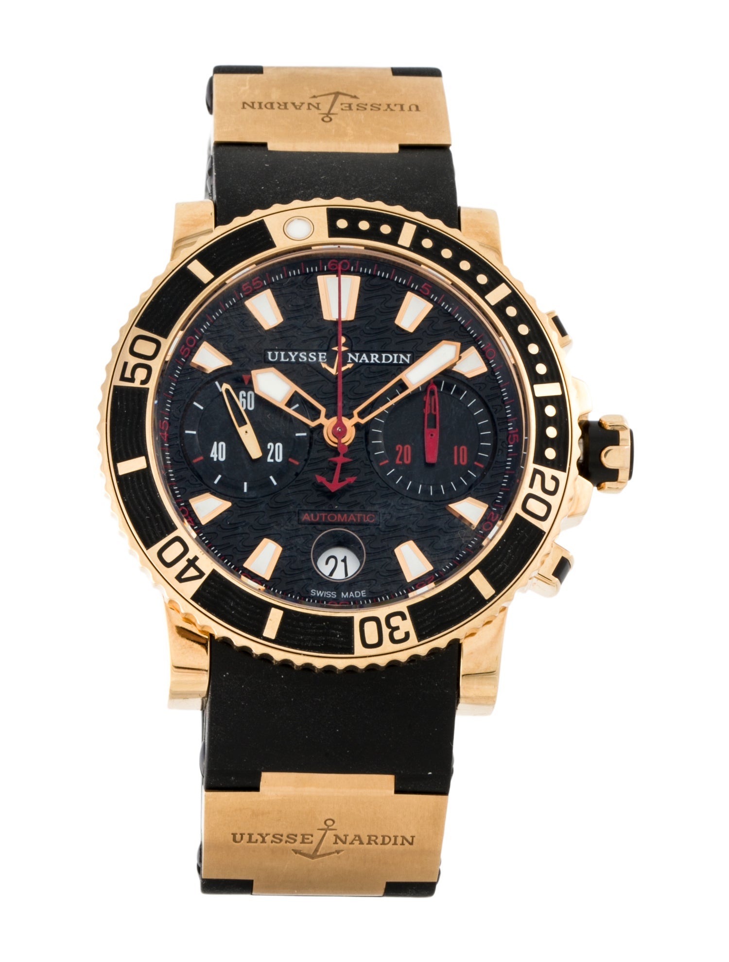 Ulysse Nardin Maxi Marine Chronograph Diver Watch