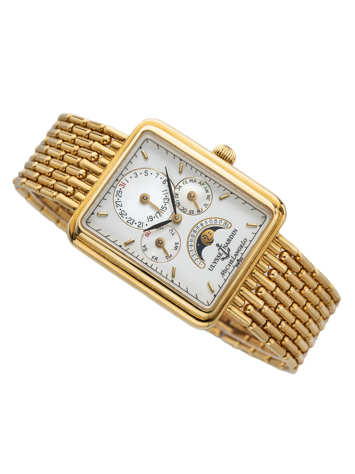 Ulysse Nardin Michelangelo Triple Calendar Watch