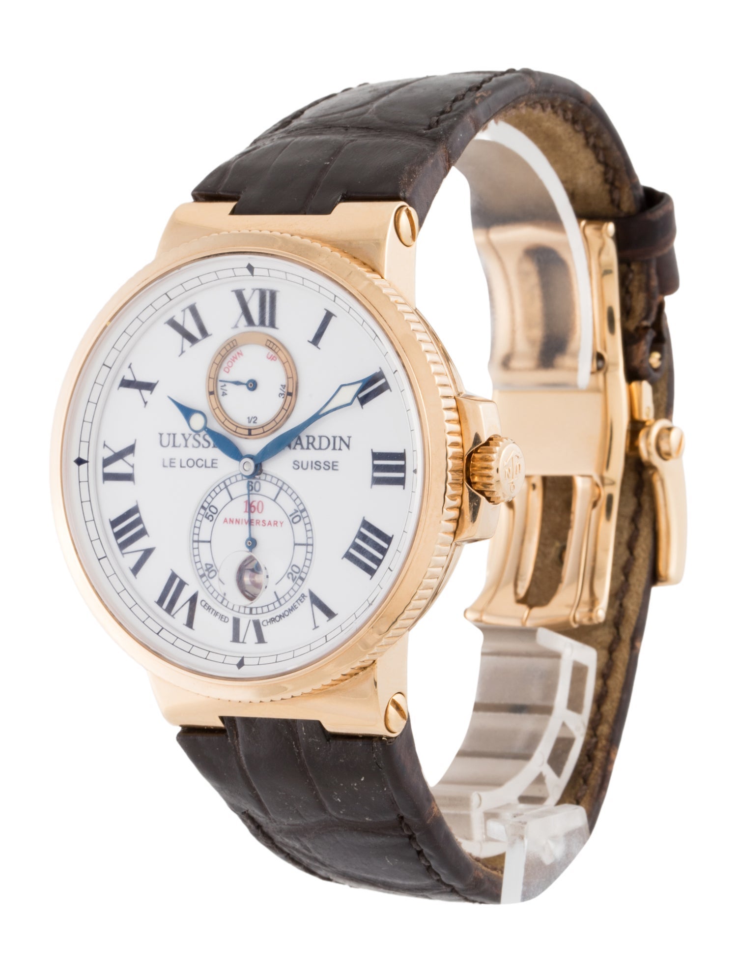 Ulysse Nardin Marine Chronometer Anniversary 160 Watch