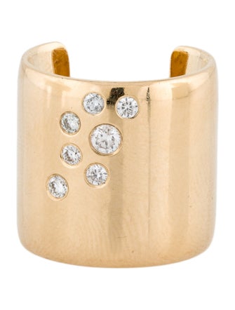 Uniform Object 18K Diamond Band