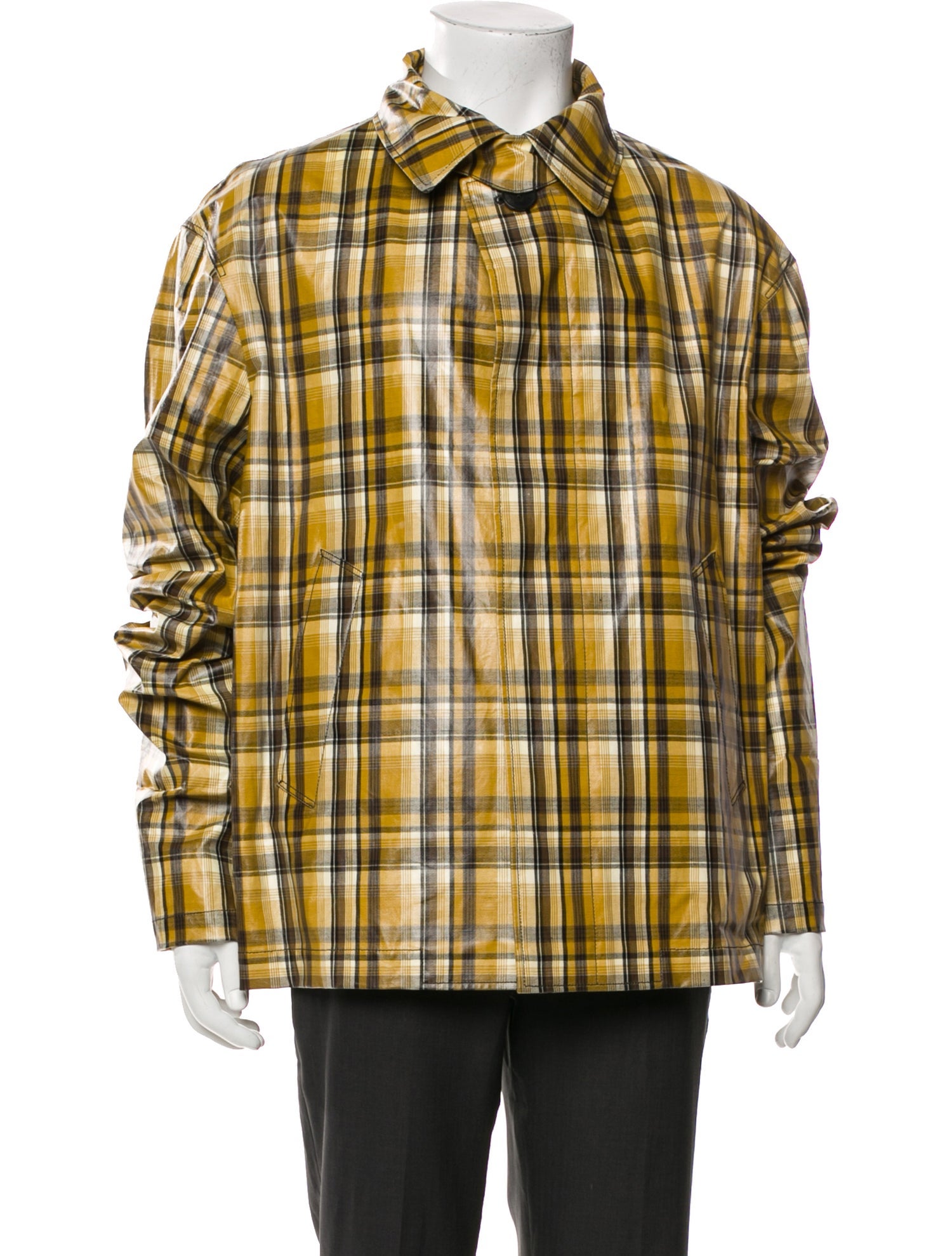 Uniforme Paris Plaid Print Jacket w/ Tags