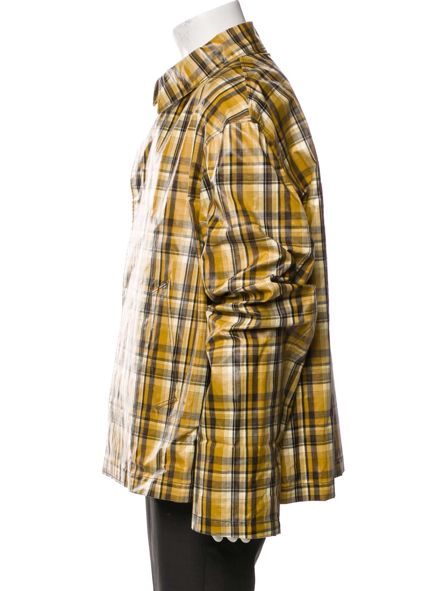 Uniforme Paris Plaid Print Jacket w/ Tags