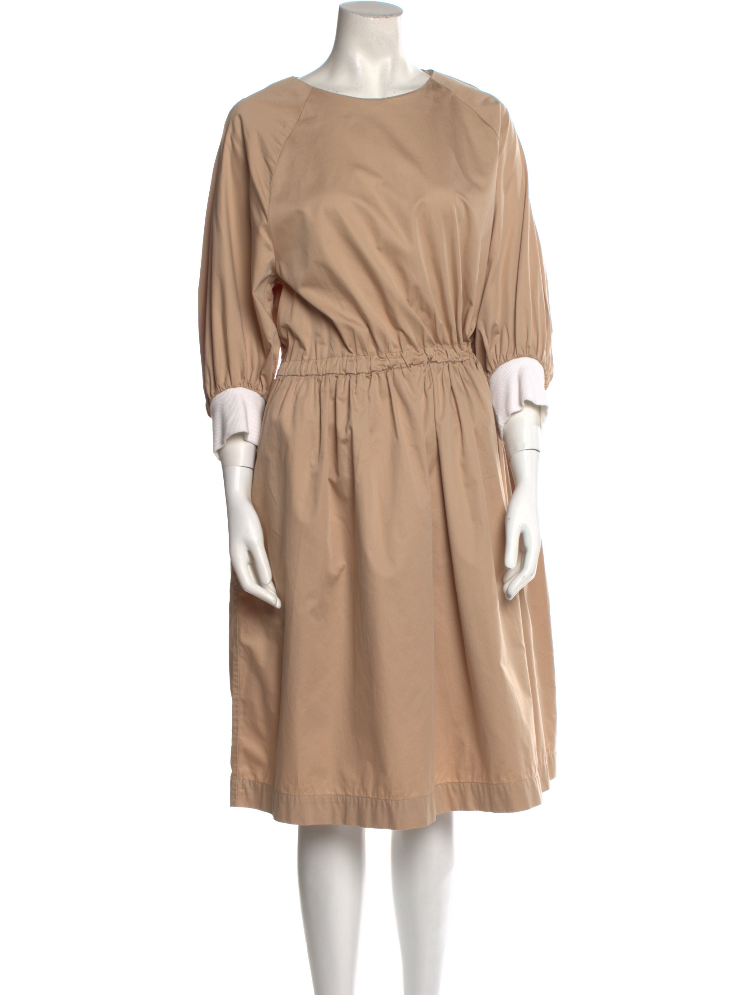 Unlabel Bateau Neckline Midi Length Dress