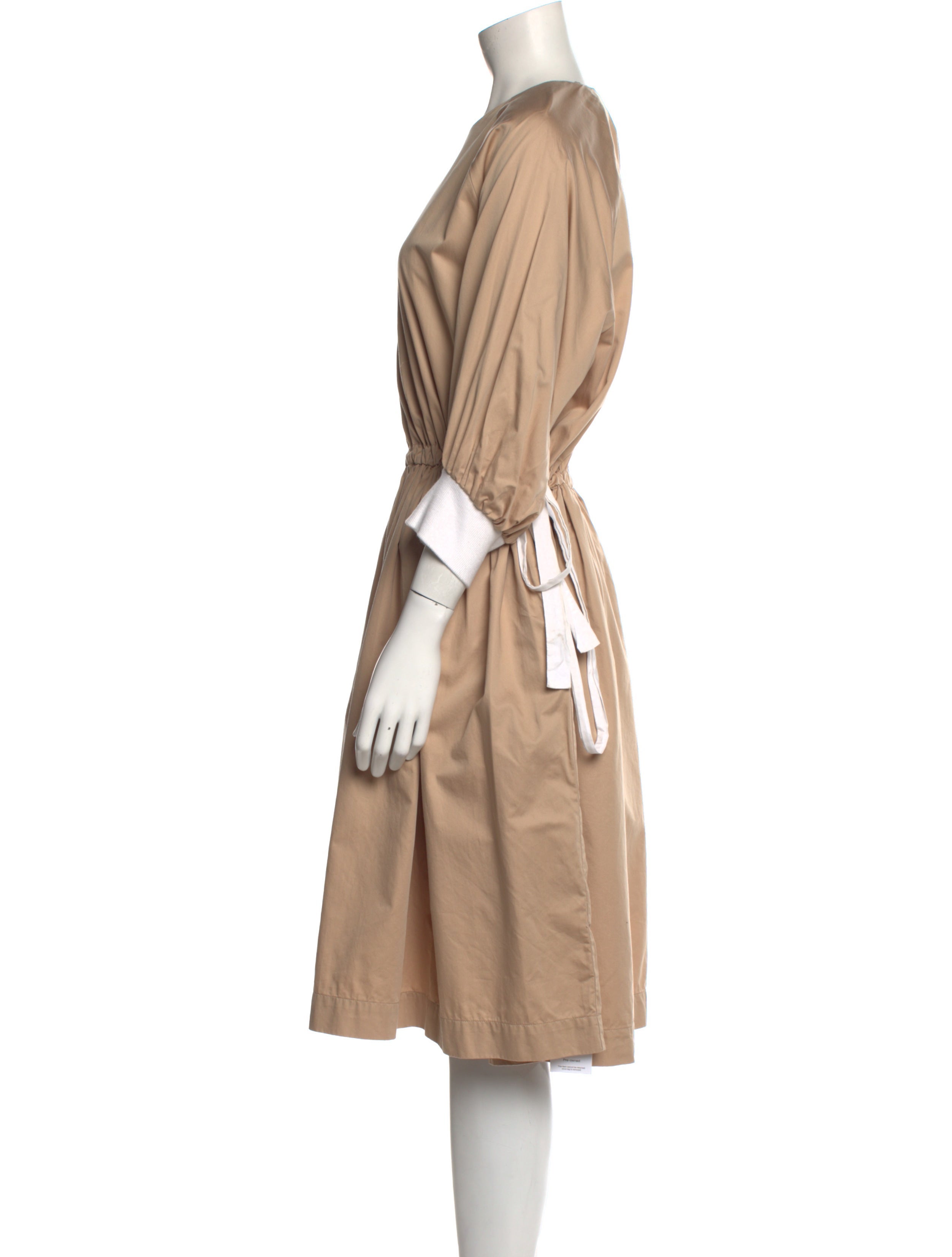 Unlabel Bateau Neckline Midi Length Dress