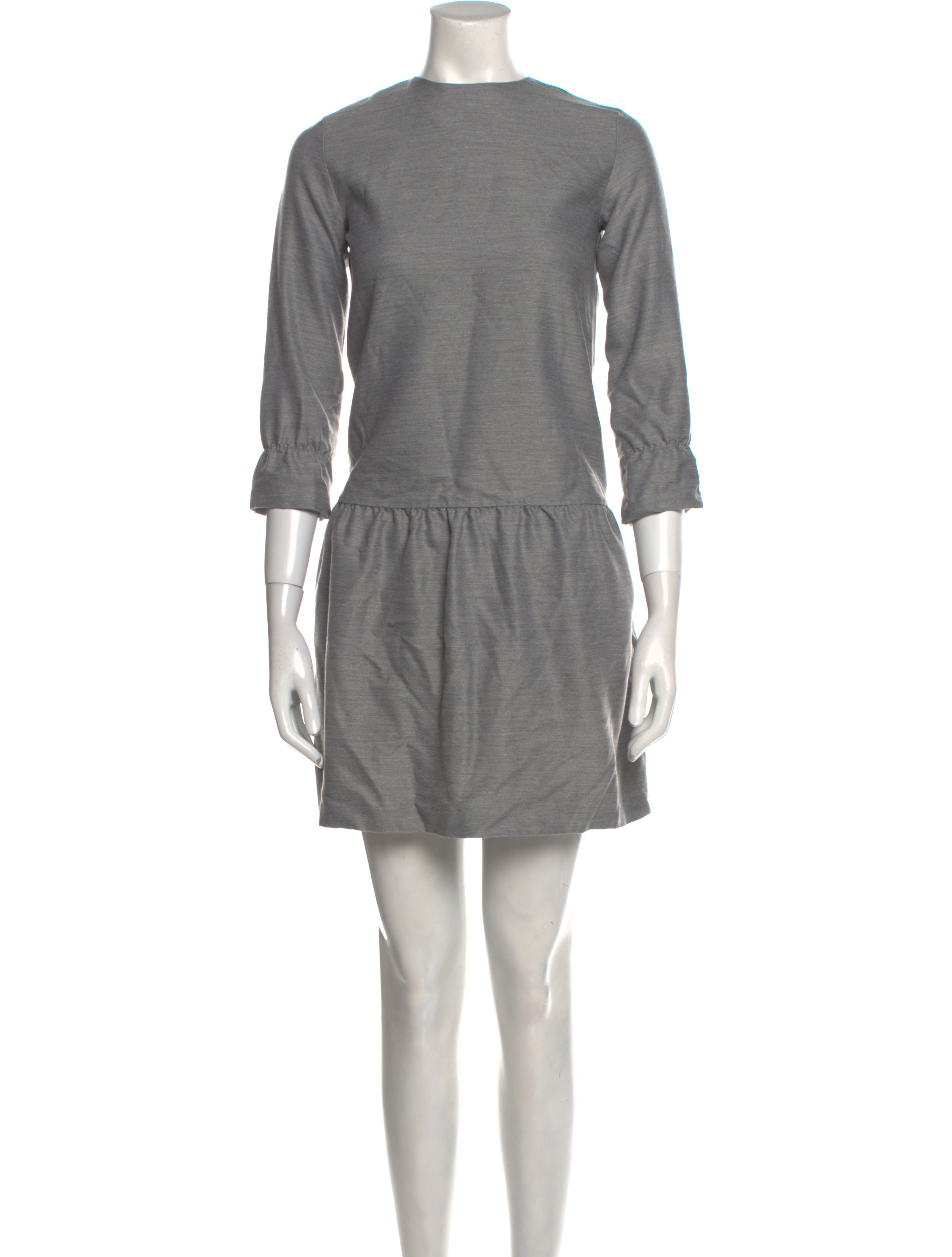 Unlabel Bateau Neckline Mini Dress