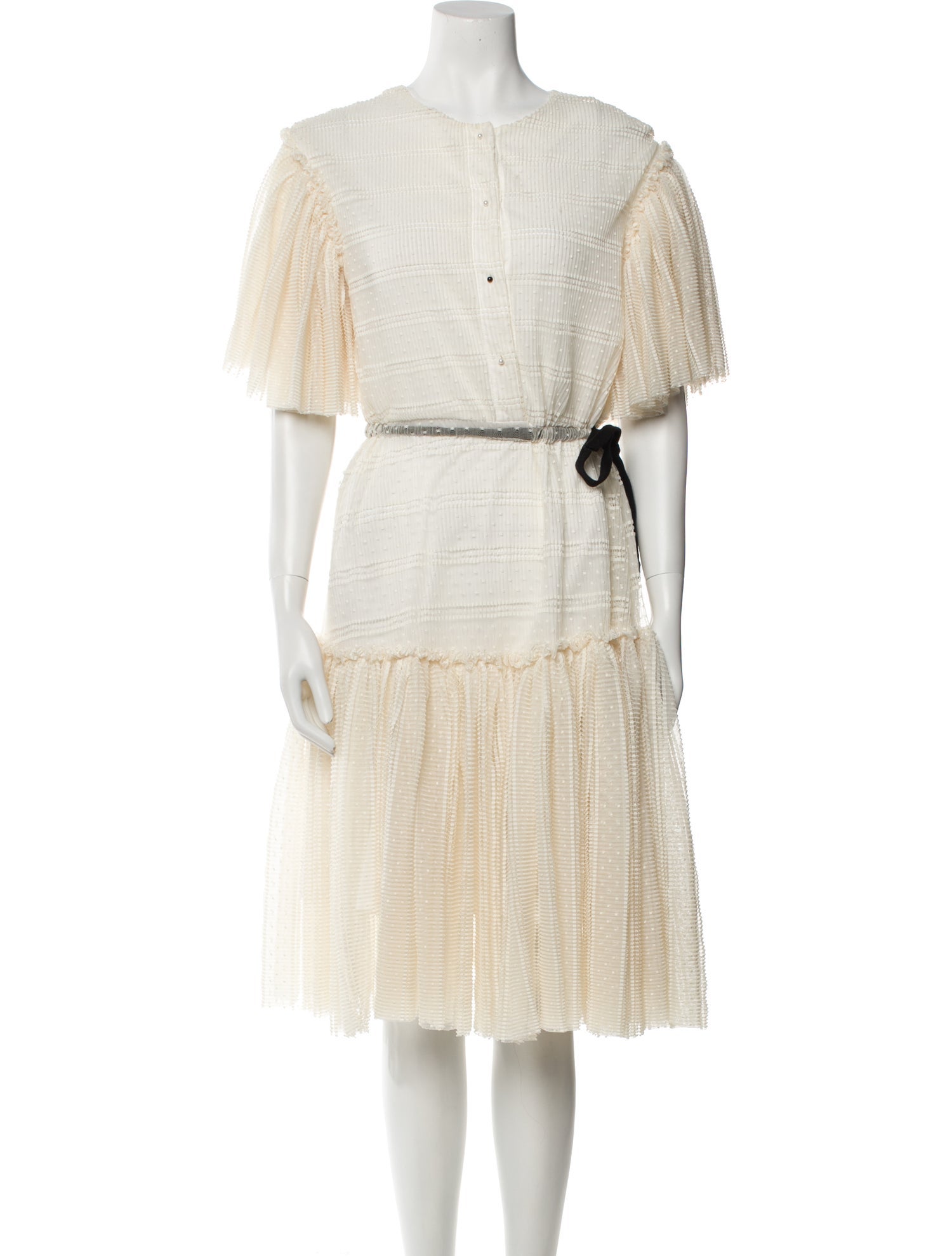 Unlabel Scoop Neck Midi Length Dress