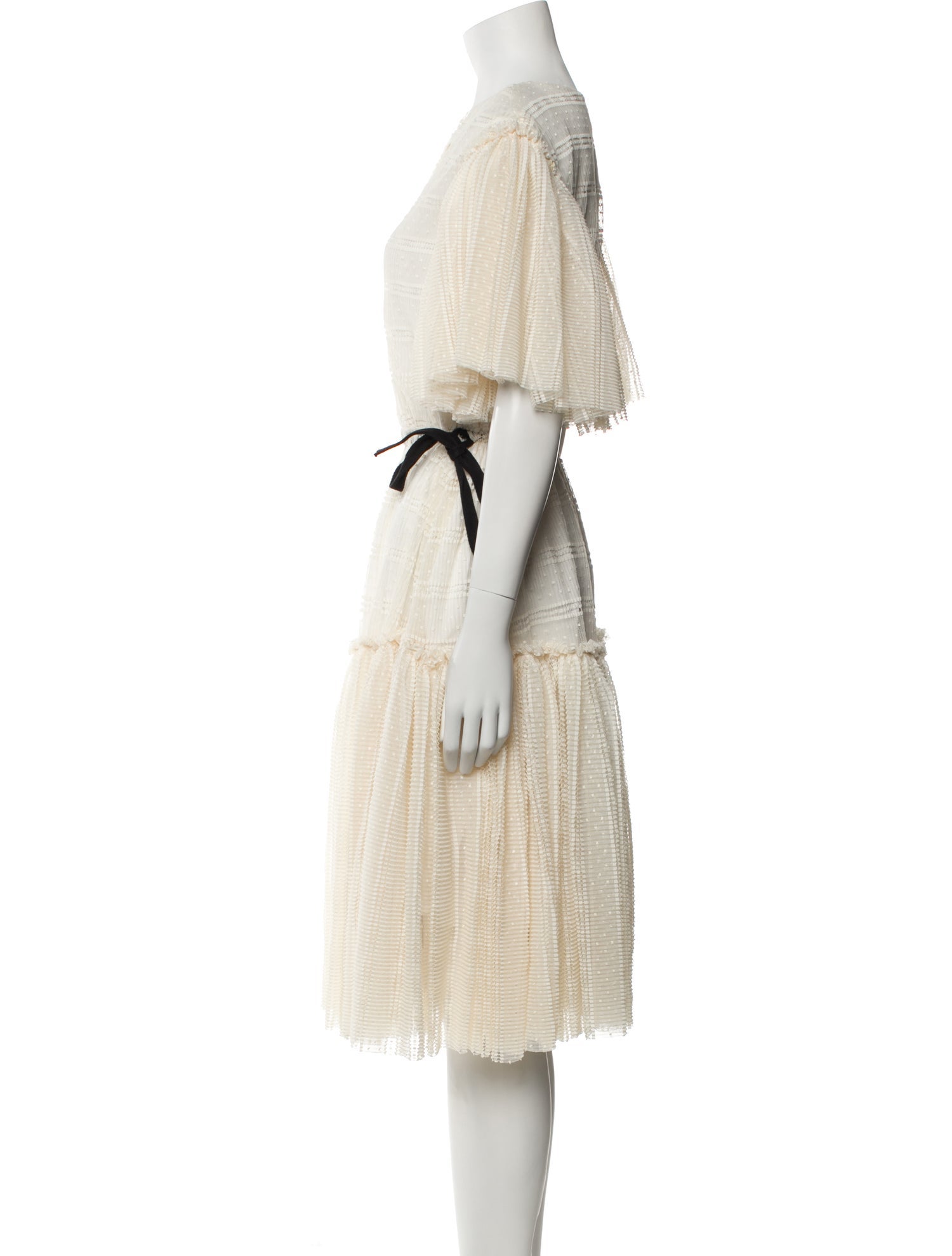 Unlabel Scoop Neck Midi Length Dress