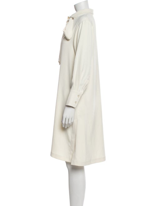 Unlabel Mock Neck Knee-Length Dress