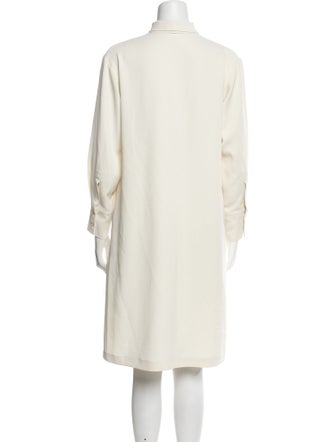 Unlabel Mock Neck Knee-Length Dress