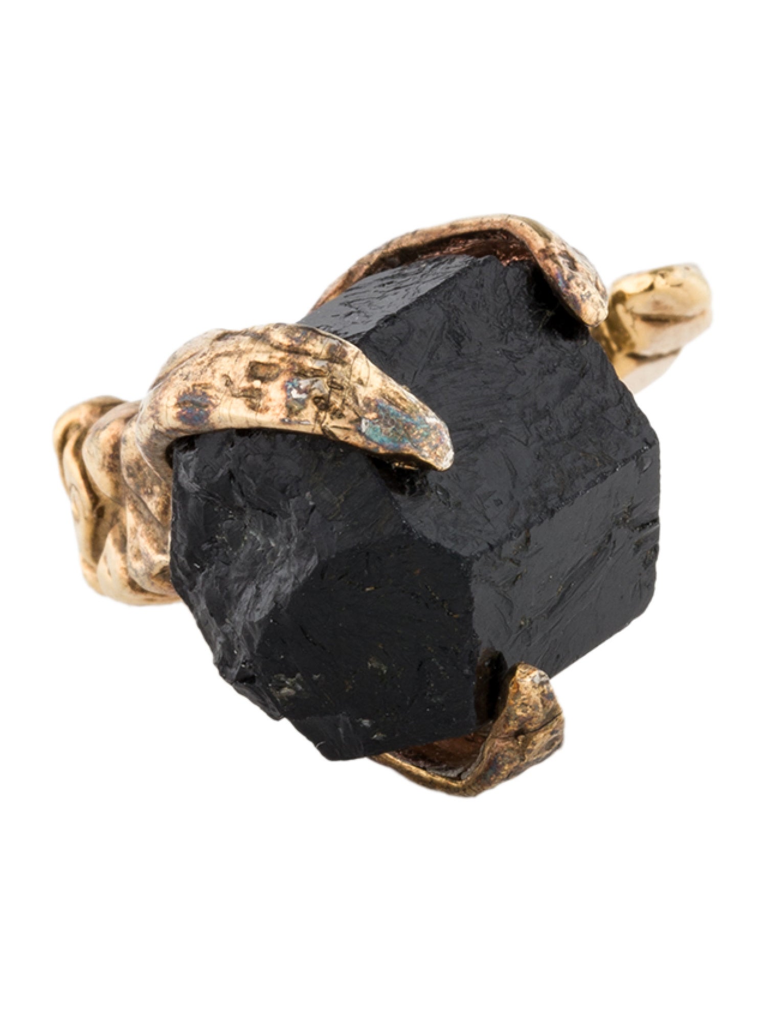 Unearthen Textured Talon Open Ring