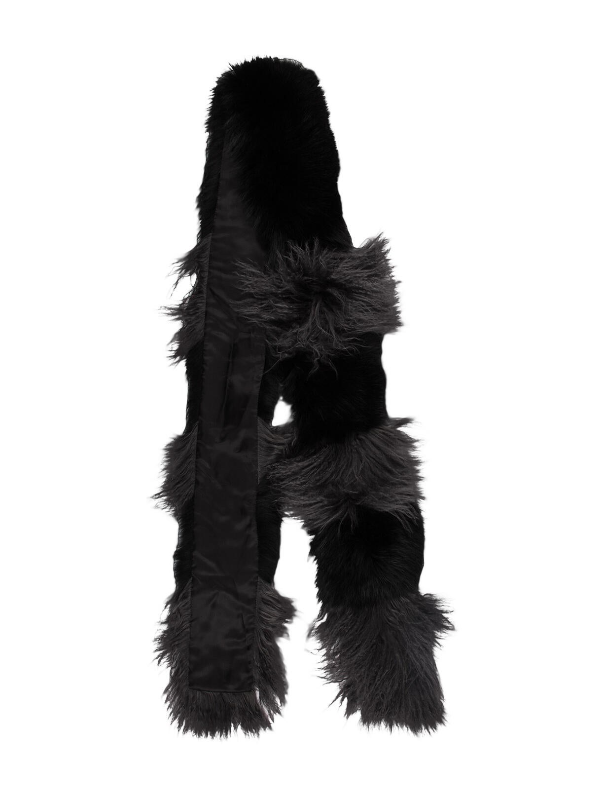 Unsigned Mongolian Lamb Snood