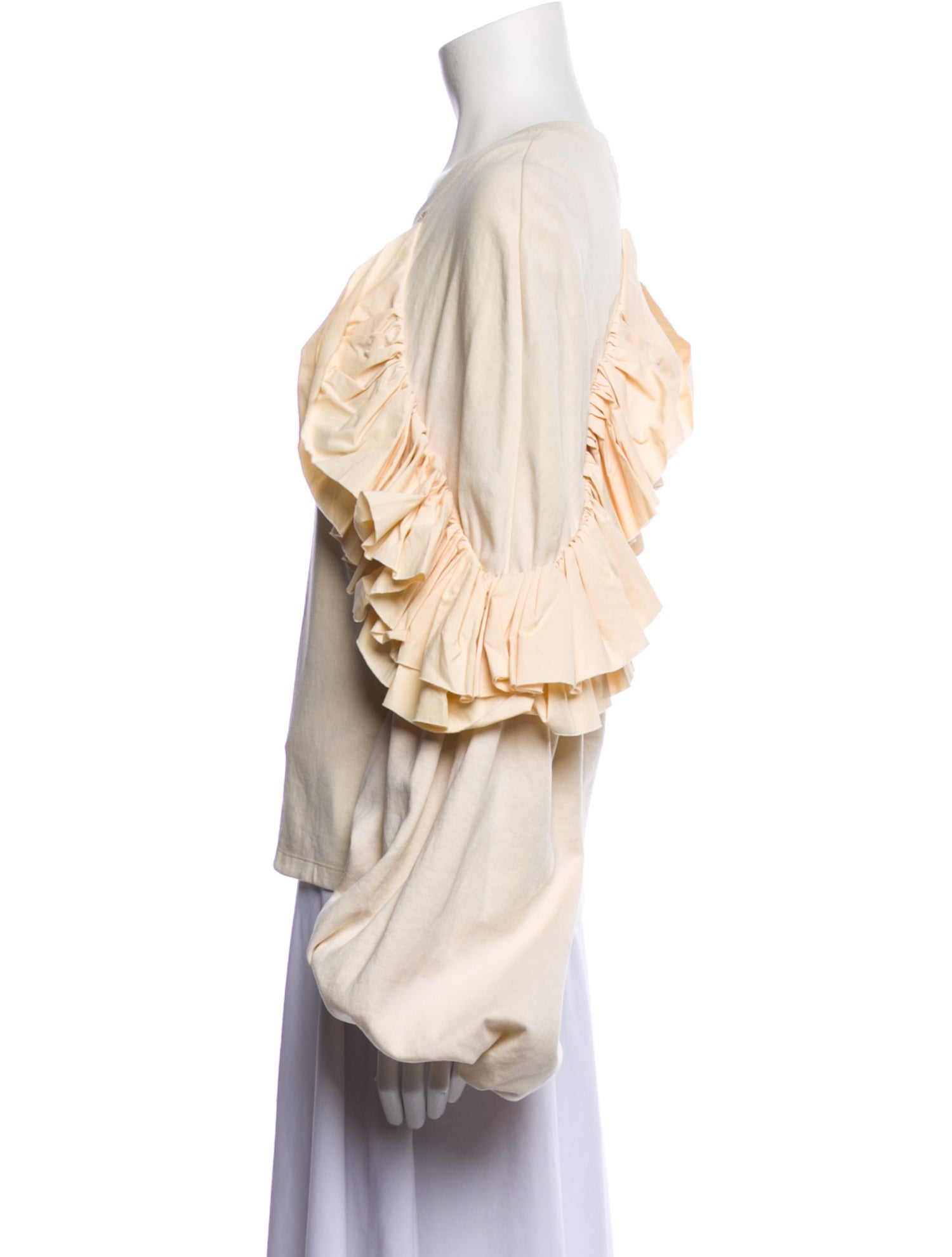 UNTTLD Scoop Neck Long Sleeve Blouse