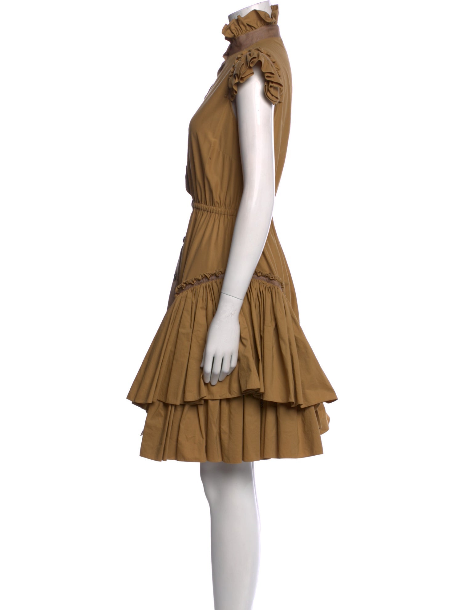 UNTTLD Mock Neck Mini Dress