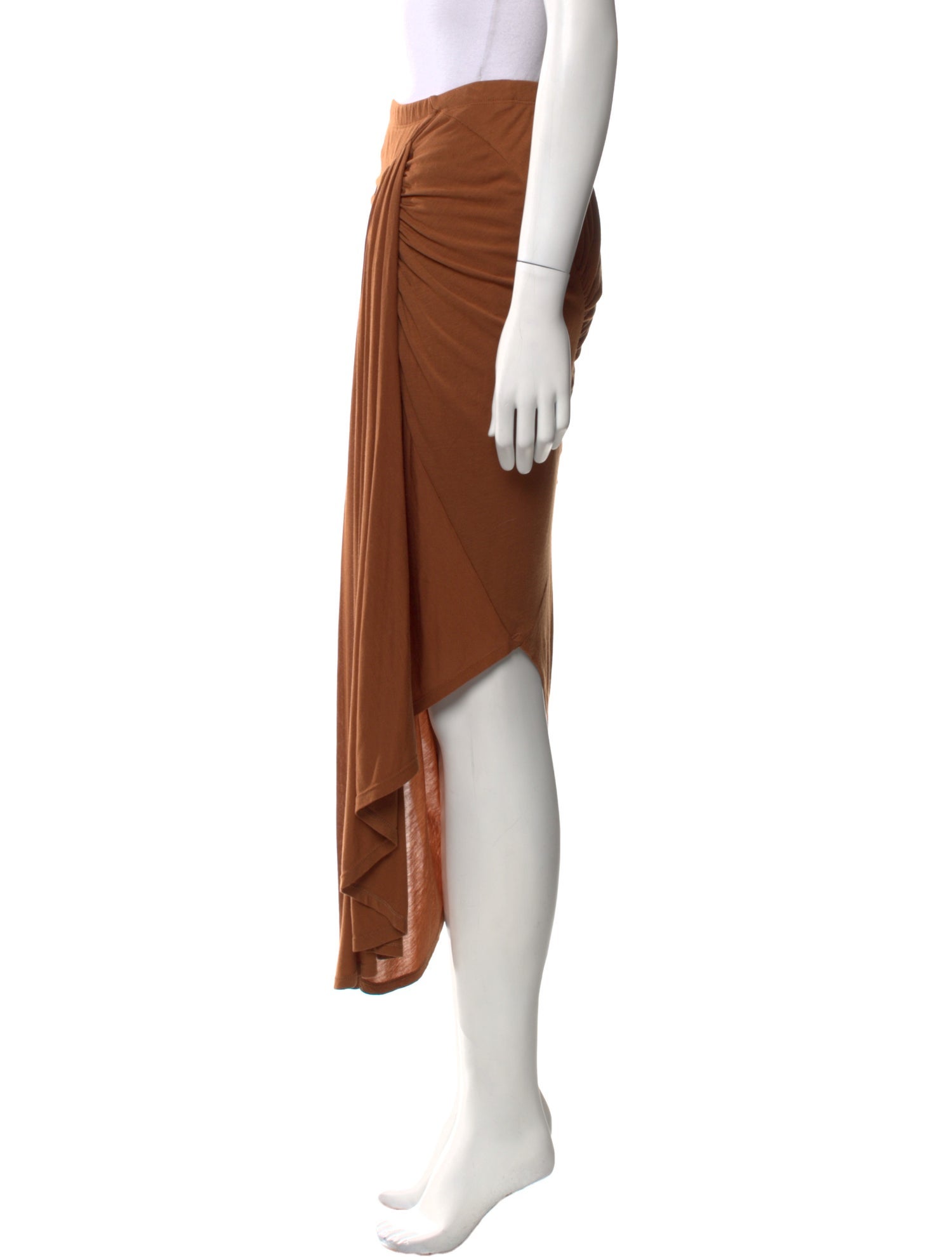 UNTTLD Pleated Accents Midi Length Skirt