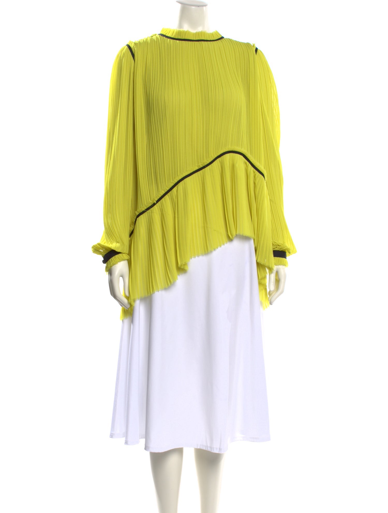 UNTTLD Mock Neck Long Sleeve Sweatshirt