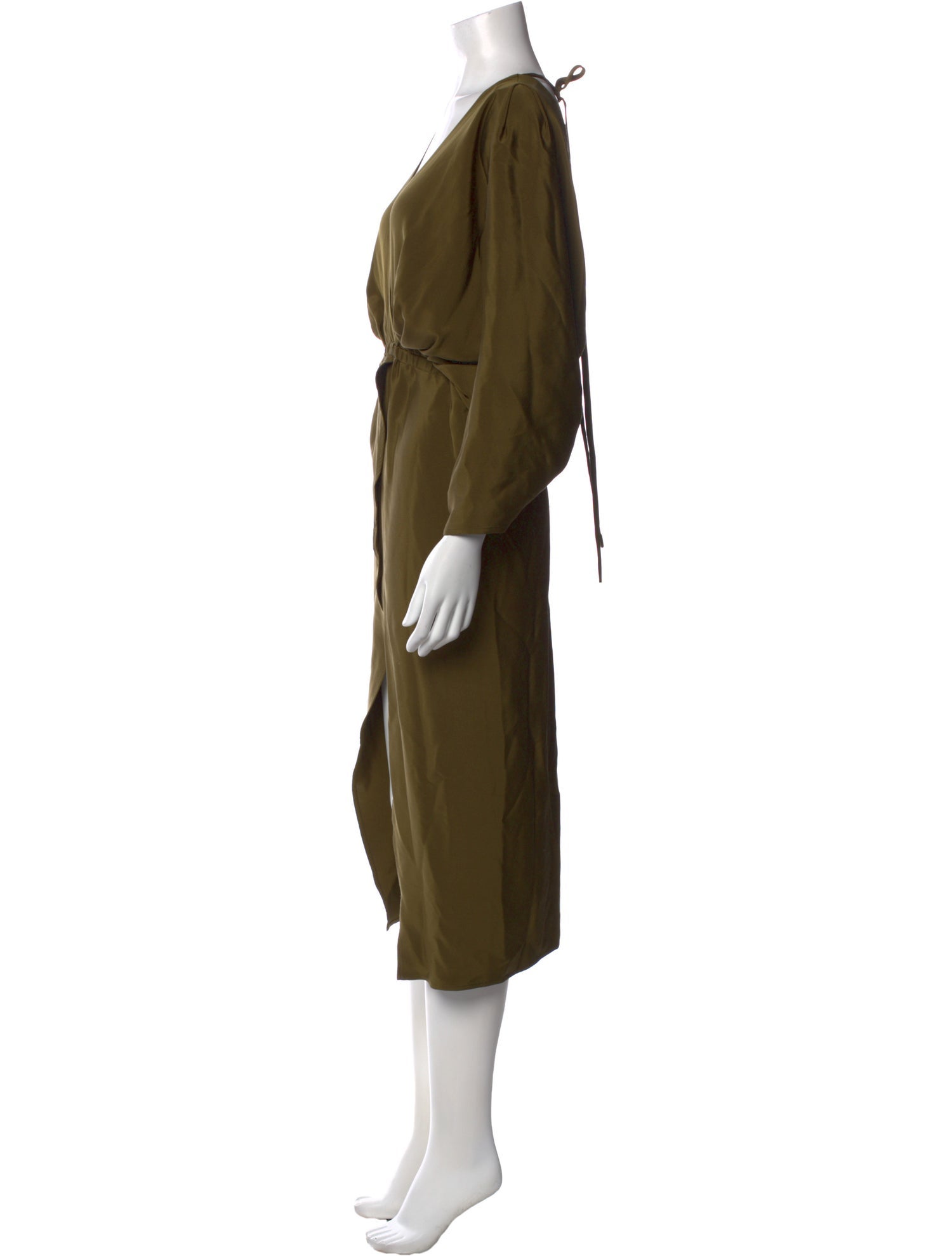 UNTTLD Silk Midi Length Dress