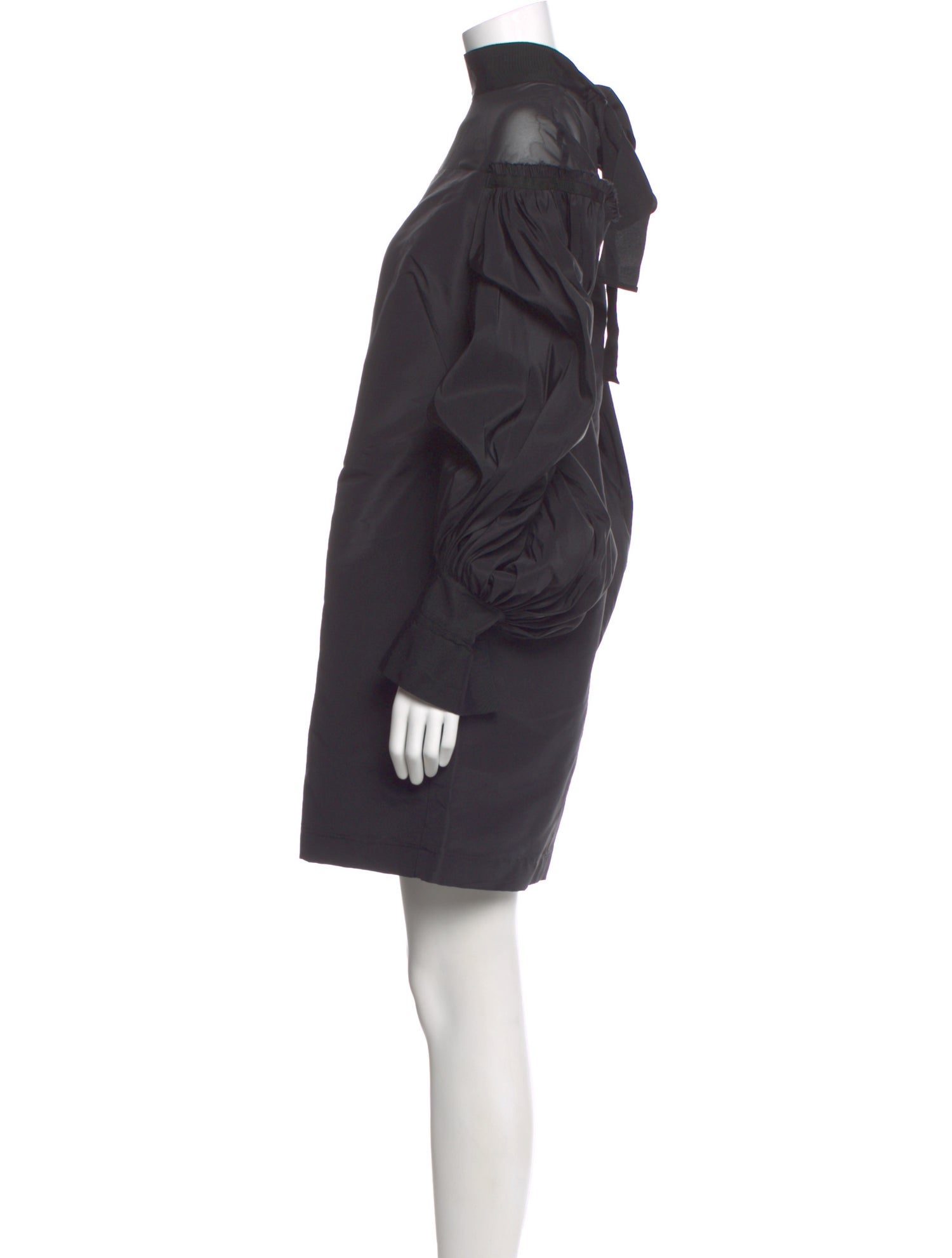 UNTTLD Mock Neck Knee-Length Dress